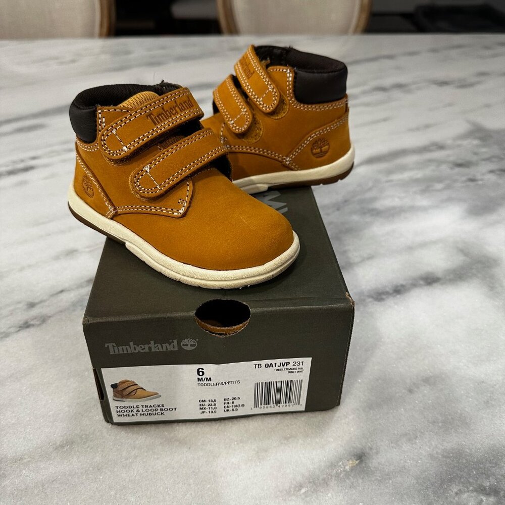 Timberland Toddle Tracks Hook-and-Loop Boot - Size 6